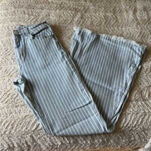 Kancan ultra high rise extreme flare jean